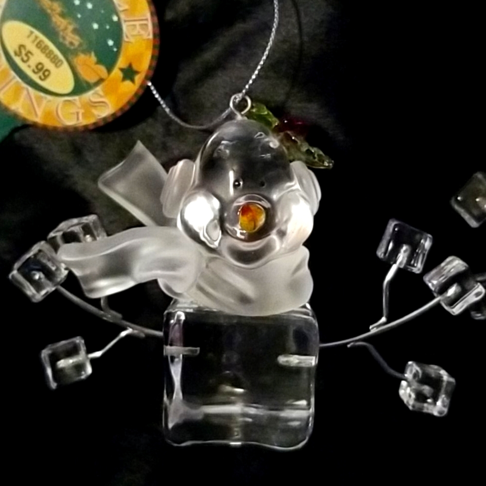 Snowmen ornaments. Set of three